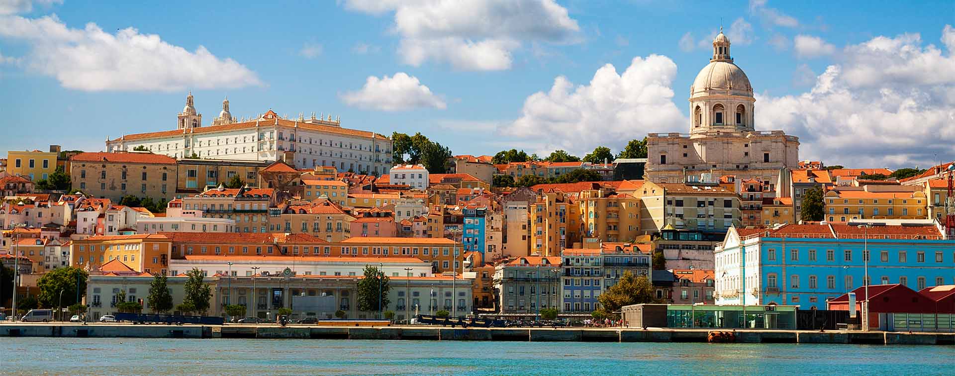 View of Lisbon from the Tagus River