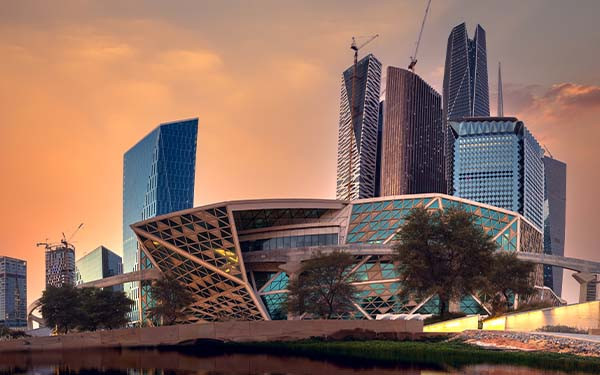 Saudi Arabia, Riyadh, King Abdullah Financial District