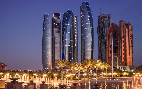 Abu Dhabi, Etihad Towers complex