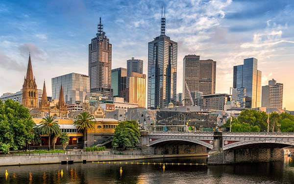 Melbourne central Business district