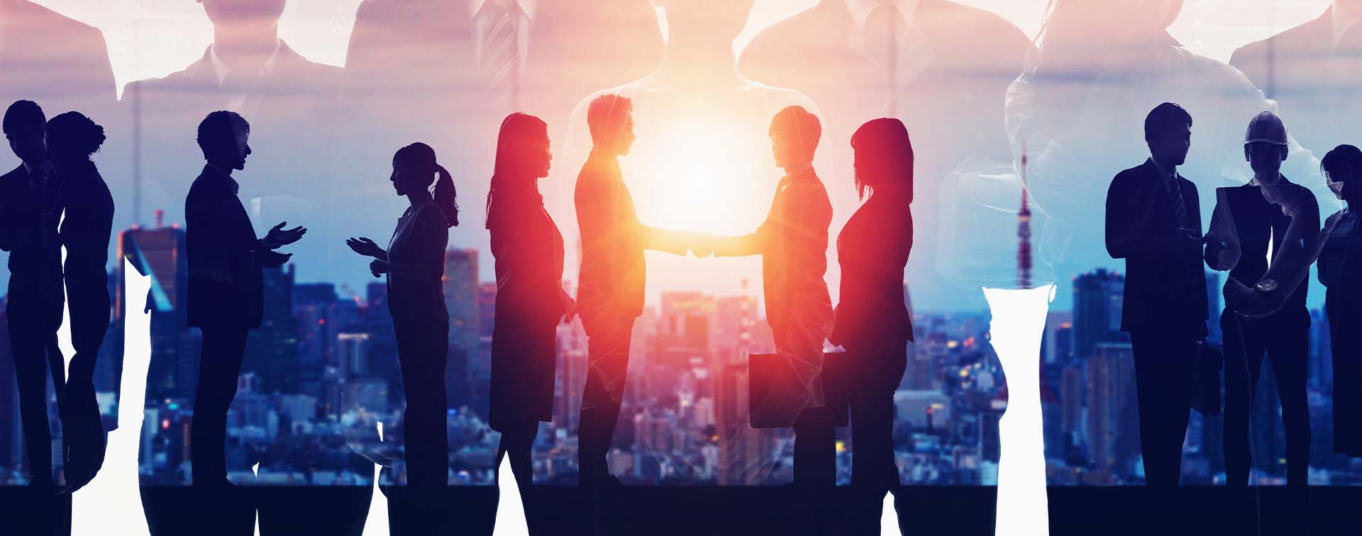 Group of businesspersons. Human resources