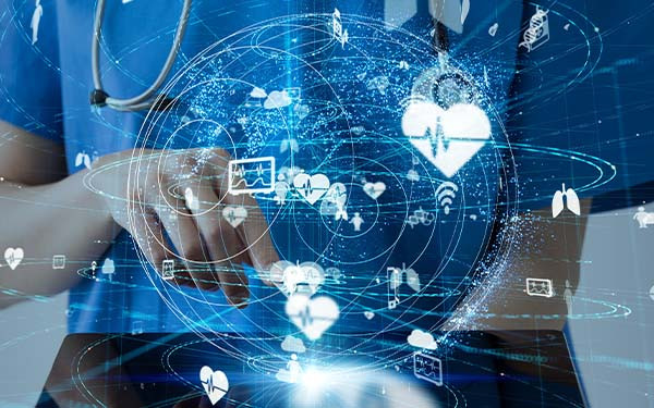 Medical technology concept.