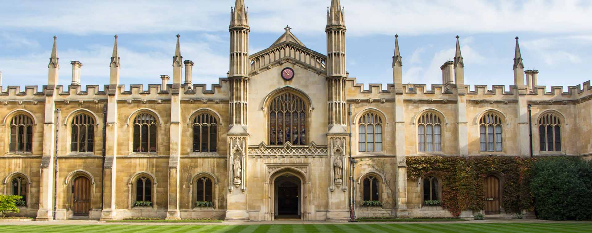 Historic college building in Cambridge, United Kingdom