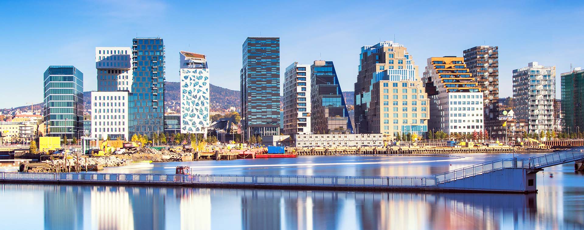 Bjørvika Barcode in Oslo Norway