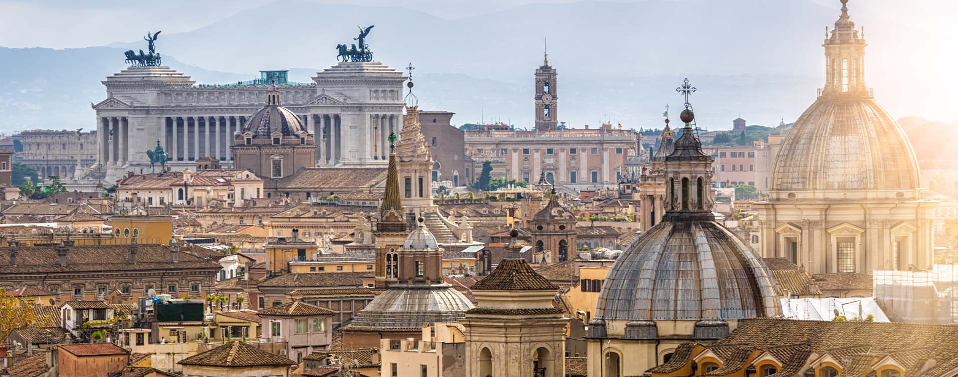 The Rome skyline