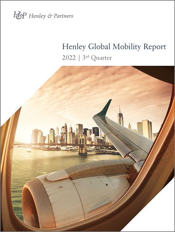 Henley Global Mobility Report 2022 Q3 Cover