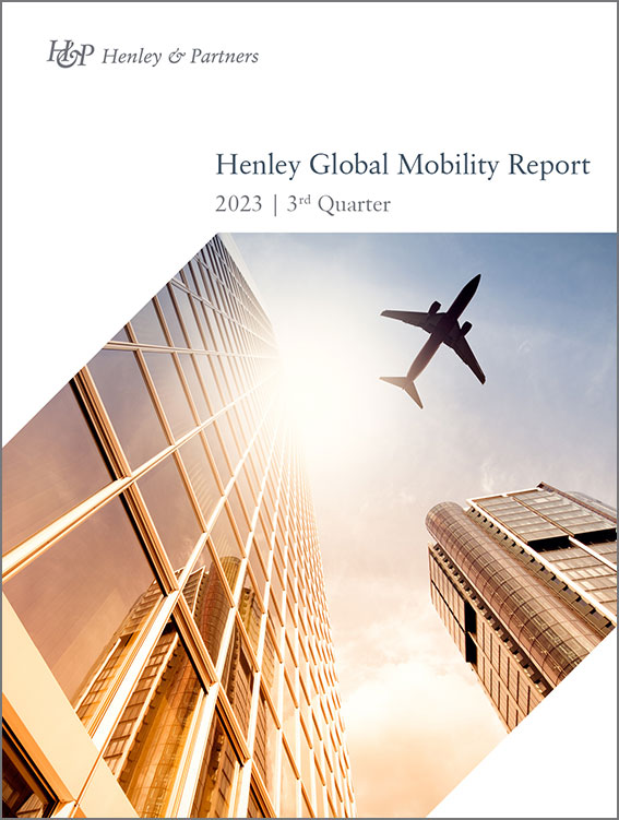 Henley Global Mobility Report 2023 Q3 Cover