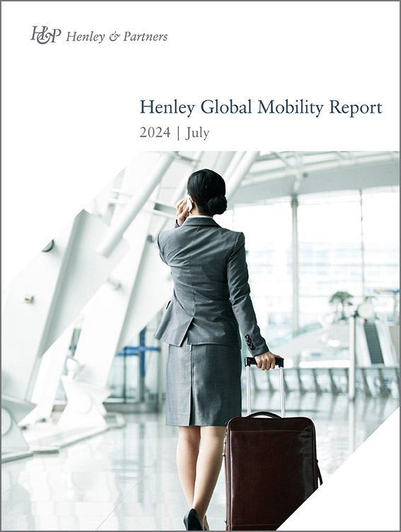 Henley Global Mobility Report 2024 July Cover