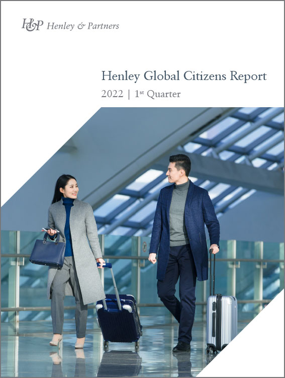 Henley Global Citizens Report<br>2022 Q1 Cover
