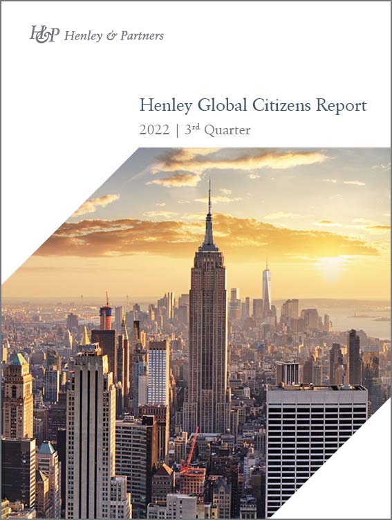 Henley Global Citizens Report<br>2022 Q3 Cover
