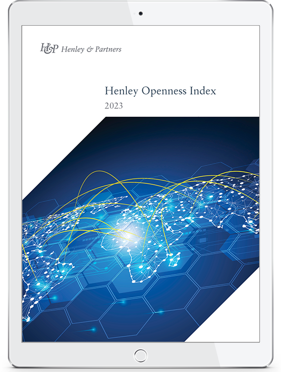Henley Openness Index<br>2024 Cover