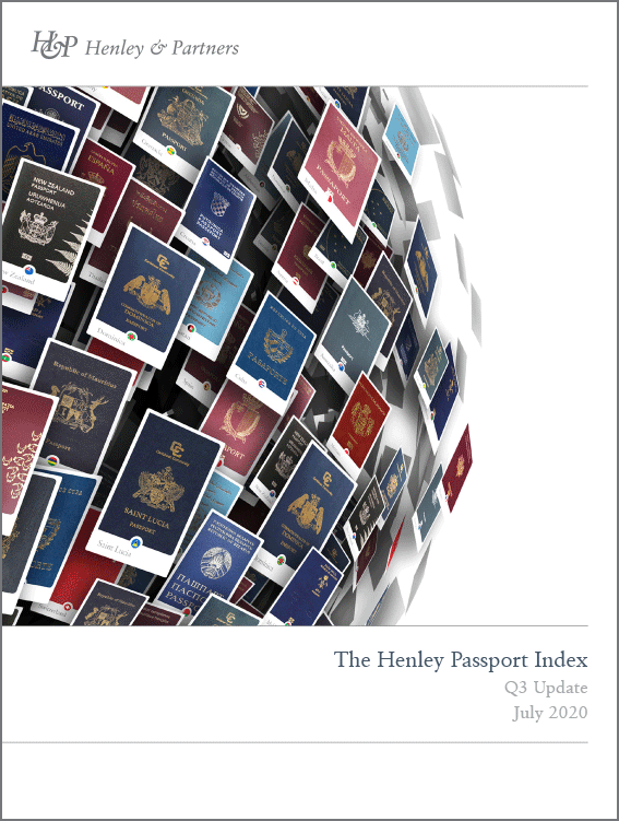 The Henley Passport Index Q3 Update – July 2020