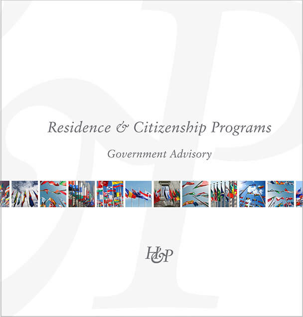 Residence & Citizenship Programs: Government Advisory