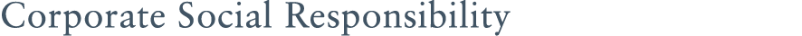 Corporate Social Responsibility