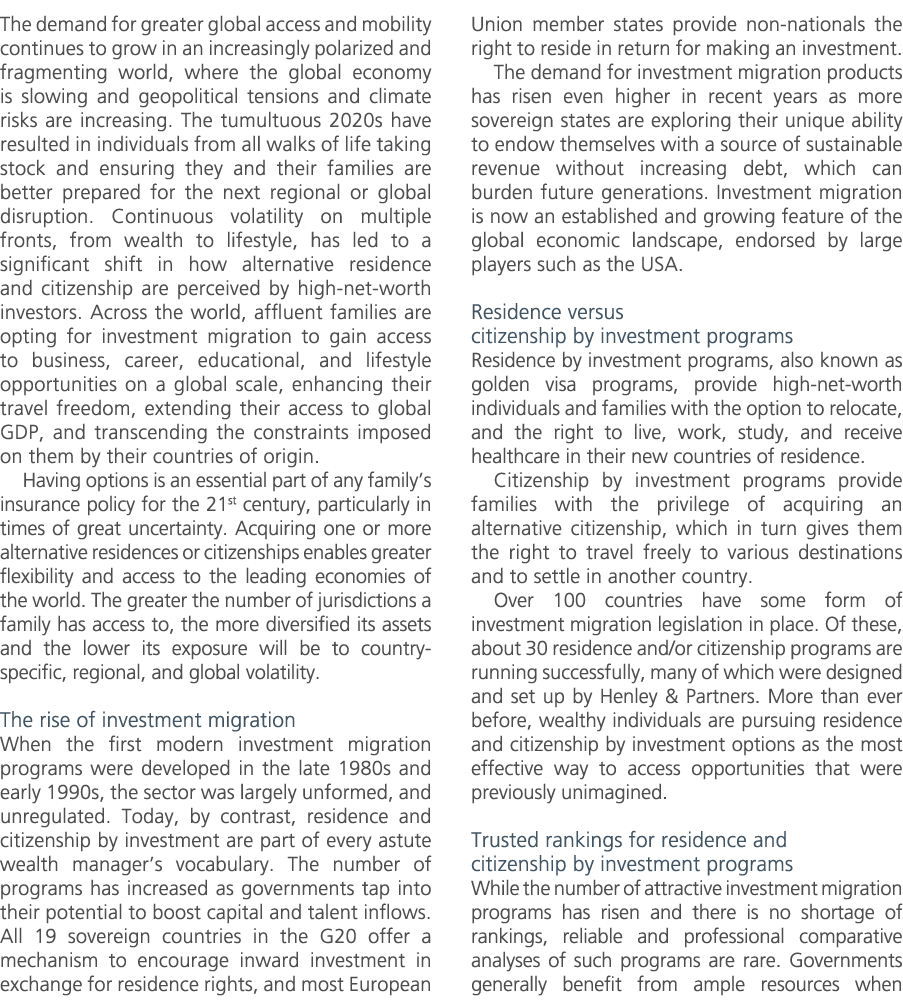The demand for greater global access and mobility continues to grow in an increasingly polarized and fragmenting worl...