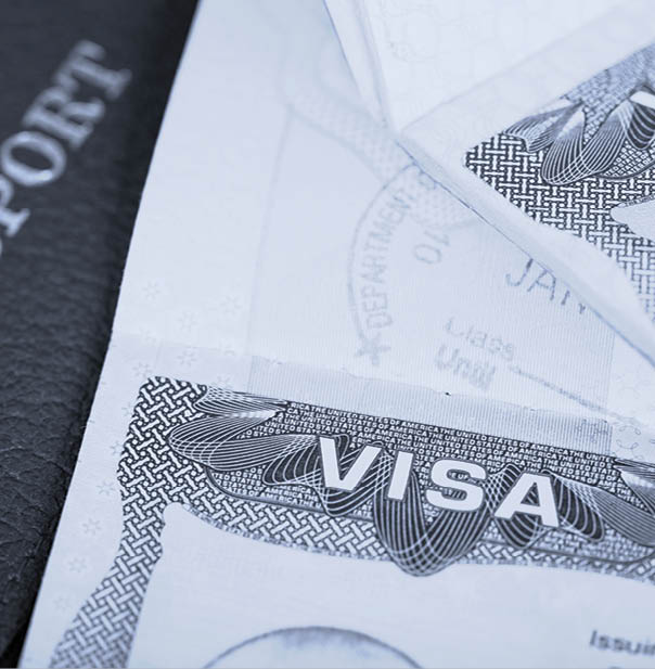US visas and UK passport background
