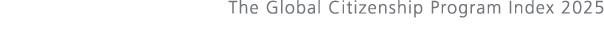 The Global Citizenship Program Index 2025