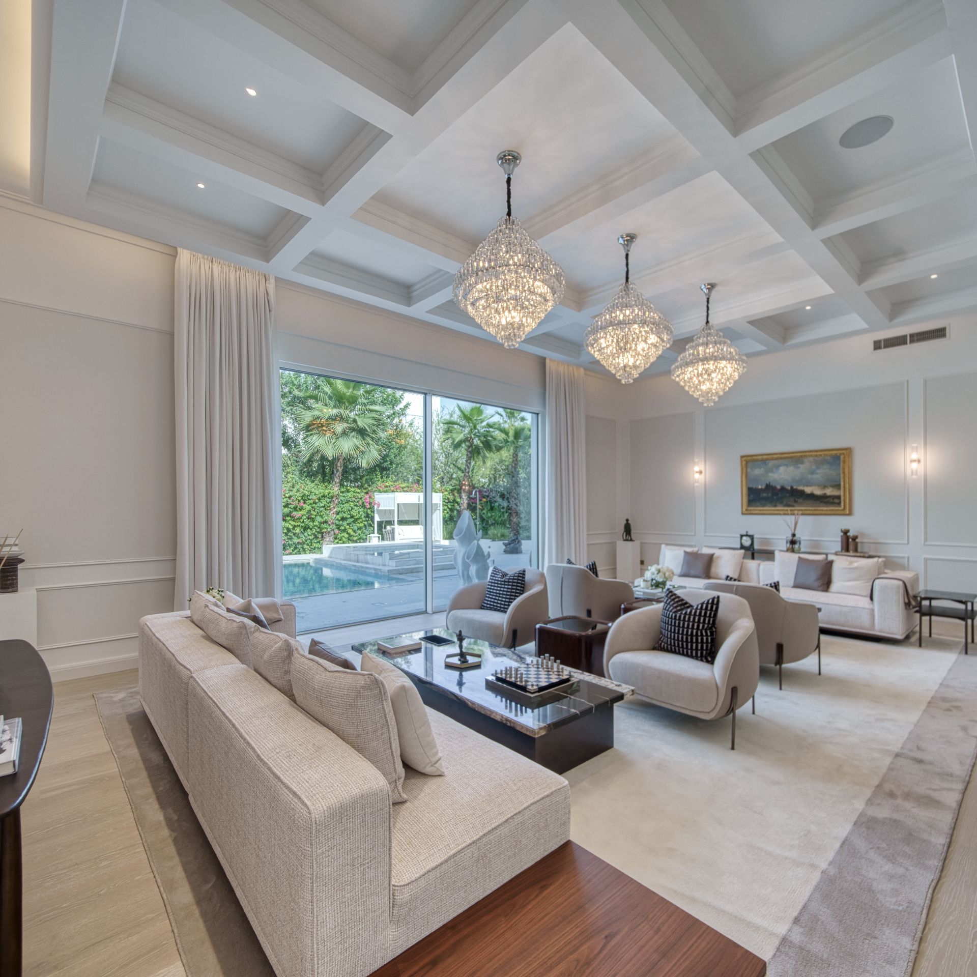 Bespoke Interior finishing | Elegant private villa | backing onto gardens