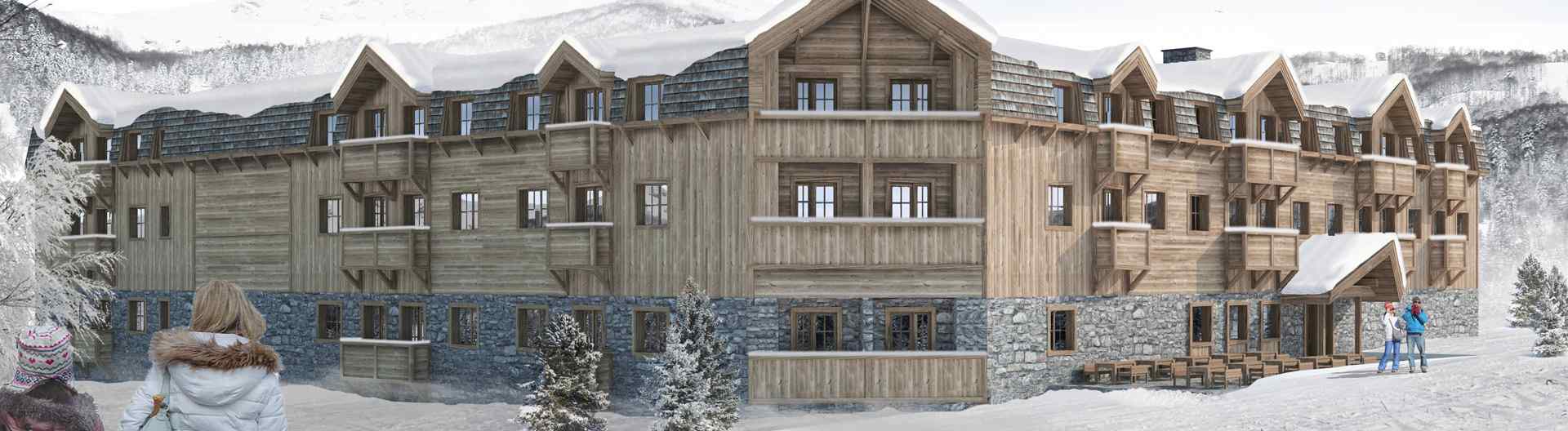 High-end Ski Centre Residence